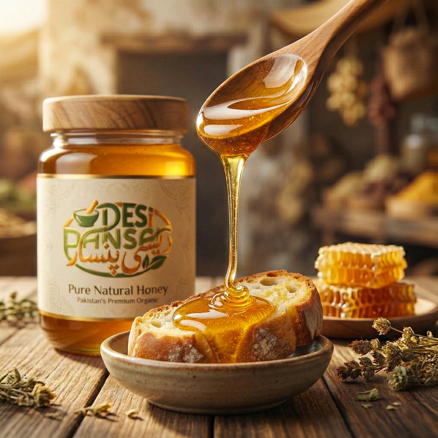 Pure Desi Honey | 100% Natural Shehad | Pakistani Honey